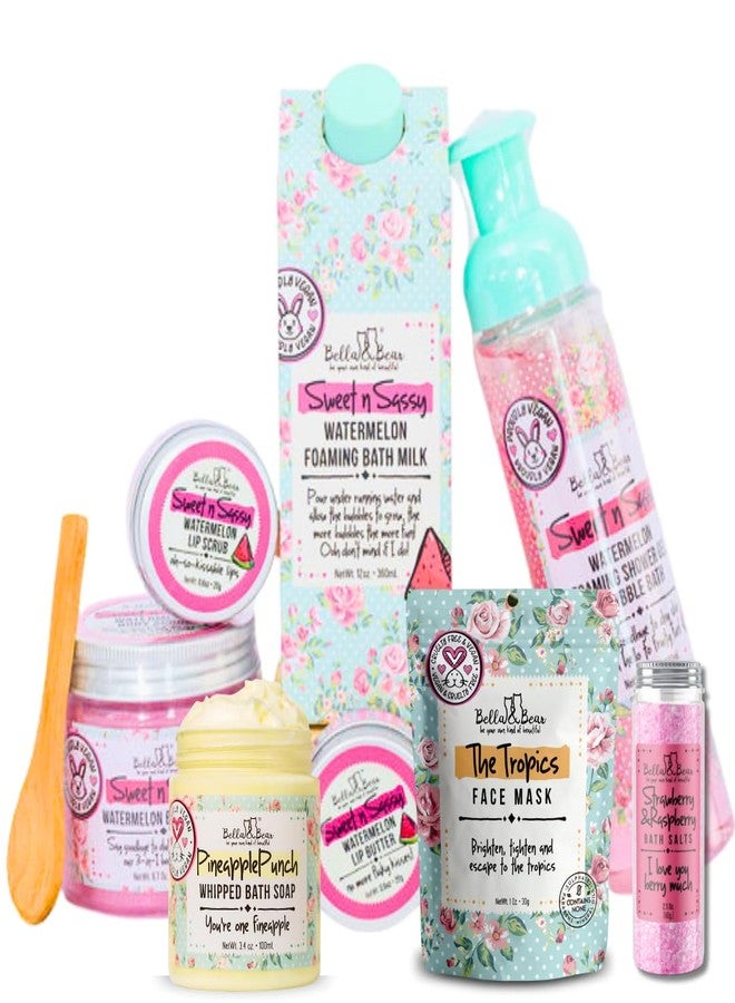 بيلا آند بير صندوق بيلا آند بير الصغير الغامض - مجموعة هدايا مفاجئة للعناية بالجمال والاستحمام للنساء - بقيمة تزيد عن 60 دولارًا، خالية من القسوة على الحيوانات ونباتية، مثالية للعناية الذاتية أو كهدية (صندوق غامض صغير) (صندوق غامض صغير) - Image 5